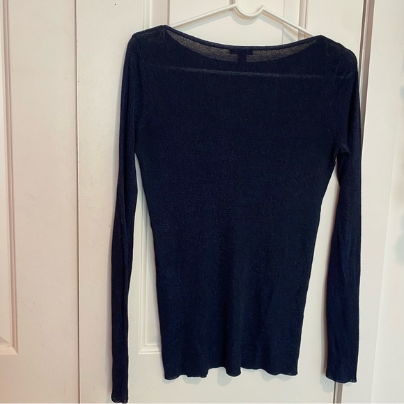 Ann Taylor Shimmery Sheer Sweater - Picture 2 of 5